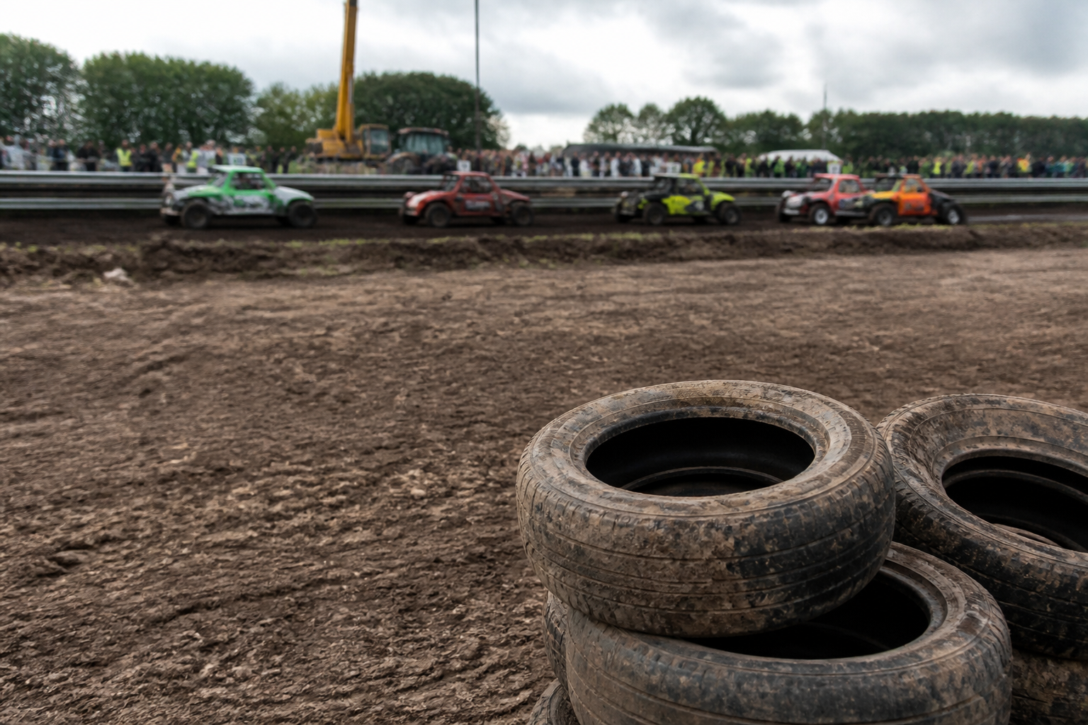 Banden en grip autocross